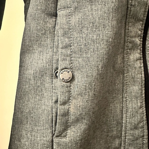 BENCH women’s zip up funnel neck jacket. Grey. Perfect condition - Picture 5 of 6